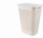 Curver Pure 55 l krém szennyestartó fedéllel (249816) - epenta