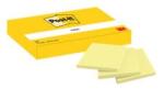 3M POST-IT Öntapadó jegyzettömb, 38x51 mm, 3x100 lap, , kanári sárga (LP6533CY) (LP6533CY)