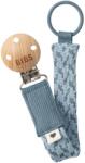 BIBS Paci Braid клипс за биберон Petrol / Baby Blue