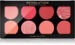 Revolution Ultra Blush палитра с ружове цвят Sunset Burst 8x1.6 гр