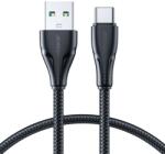 JOYROOM USB - USB C 3A Surpass Series kábel gyors töltéshez és adatátvitelhez 1.2 m fekete (S-UC027A11)