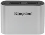 Kingston USB 3.2 Kártyaolvasó Kingston Workflow, 2 x microSD, Szürke WFS-SDC