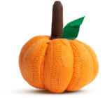 Family Halloween-i tök dekoráció - narancssárga - 10 x 10 x 13 cm (58336A)