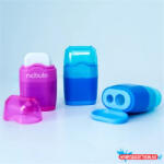 Nebulo Hegyező 2 lyukú műanyag, tartályos+radír egyben 12 db/doboz, Nebulo vegyes színek (61016) - nyomtassotthon