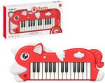 Funmuch Elektronická klávesnice Jednorožec - červená (328-55)