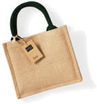 Westford Mill Speciális táska Westford Mill Jute Mini Gift Bag - Egy méret, Natural/Forest Green