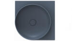 RAVAK Yard 45 C kerámiamosdó Deepsea Blue, túlfolyó furat nélkül (XJX07045000)