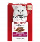 Gourmet Mon Petit Mix Húsos macskaeledel, marha, bárány, borjú, 6×50g