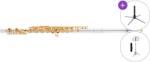 Latone LFL 600 Silver Royalty SET Flaut de concert (<![CDATA[LFL600SR-SET]]>)