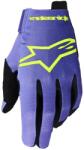 Alpinestars Mănuși motocross Alpinestars Radar violet-galben fluo (AIM172-0288)