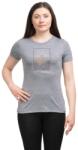 SMARTWOOL Túrapóló női Merino Sport 150 Alpine Start SS Graphic Tee Women szürke