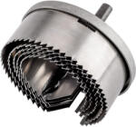 GRAPHITE Körkivágó készlet fához, 40mm fúrásmélység, 60-95mm, 5db (56T746) - szerszamparadicsom