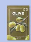 The Saem Mască naturală cu măsline Natural Olive Mask Sheet - 21 ml / 1 buc Masca de fata