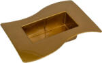  Műanyag tál arany Szafari M5x24X12cm