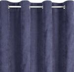 Takoy Draperie unicoloră cu o structură fină de catifea reiată/corduroy