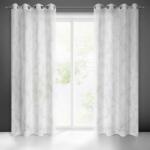 Takoy Draperie FIORE din țesătură mată semi-transparentă cu model floral grafic