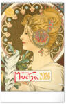 Realsystem Falinaptár képes 330×460mm Alphonse Mucha Realsystem 2026 (52079)