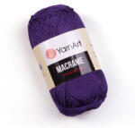 YARNART MAKRAMÉ, 2mm - Sötét lila - 167