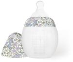 Elhée Biberon din silicon 240 ml - Liberty Joanna Louise Lavander - Elhée