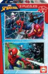 Educa - Puzzle 2x100 Spiderman - 100 piese Puzzle