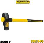 Topmaster Professional Брадва олекотена, с дръжка от фибростъкло, Topmaster, 3600 гр, 920 мм (381349)