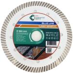 CRIANO Disc DiamantatExpert TURBO pt. Beton Ranforsat Usor, Materiale de constructii 150x22.23 (mm) taiere uscata sau umeda, Blue Line Profesional - DXQZ. BTGU. 150 (DXQZ.BTGU.150.22) - zoomzi Disc de taiere