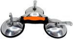 CRIANO Ventuza tripla pt. gresie, sticla, faianta profesionala cu corp din Aluminiu Ø123mm, 160kg - CNO-ALUV3 (CNO-ALUV3) - zoomzi