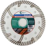 CRIANO Disc DiamantatExpert TURBO Segmentat pt. Beton Ranforsat Usor, Materiale de constructii 115x22.23 (mm) taiere uscata sau umeda, Blue Line Profesional - DXQZ. BTTC. 115 (DXQZ.BTTC.115) - zoomzi Disc de taiere