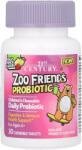 21st Century Zoo Friends Probiotic, 30 дъвчащи таблетки, 21st Century (9234)