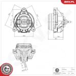 ESEN SKV Uloženie, motor ESEN SKV 75SKV285 (75SKV285)