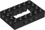 LEGO® Fekete LEGO Technic kocka 4 x 6 nyitott középrésszel (6456527)