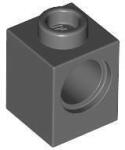 LEGO® Sötét kékesszürke LEGO Technic kocka 1 x 1 lyukkal (4210639)