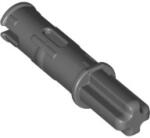 LEGO® Sötét kékesszürke LEGO Technic, tengely 1 hosszú csappal 2 hosszú with súrlódásos bordázattal (6015356)