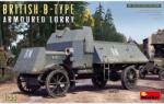 MiniArt Models 1/35 Brit B-Type Armoured Lorry katonai jármű modell (39006)