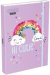 Lizzy Card Cutie cu bandă elastică Lizzy Card Lollipop Stay Cute - A4 (24128364)