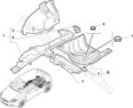 FIAT eredeti Fenéklemez FIAT BRAVO II (51747136)