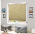 Woltu 70×120 cm harmónika roló, dupla pliszé, méhsejt pliszé fúrás nélkül, bézs-fehér