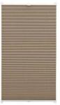 Gardinia 40x130 cm harmónika roló, pliszé függöny, fúrás nélkül, taupe