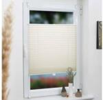 Grandekor 80×130 cm harmónika roló, pliszé függöny, fúrás nélkül, bézs szín - ardorado