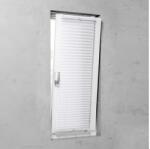 Basic 75x 130 cm feszített harmónika roló, pliszé, fúrás nélkül, fehér - ardorado