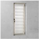  AMZ 97×180 cm sávos roló, dupla roló, zebra roló fúrás nélkül, len szín - ardorado