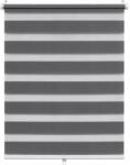 Woltu 100 X 150 cm rugós sávos roló, fúrás nélkül, vezeték nélkül, sötétszürke