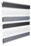 Woltu 85×150 cm sávos roló, dupla róló, zebra roló, 3 színű, fúrás nélkül - ardorado