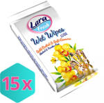 Lara Nedves Törlőkendő, Alkoholmentes Orchidea és Kasmír illatú KARTON - 15 db (K8699444263687)