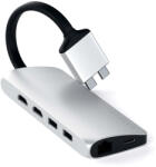 Satechi TYPE-C Dual Multimedia Adapter ezüst