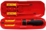 BGS technic Szigetelt Cserélhető Betétes Csavarhúzó Készlet 8 db