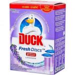 DUCK Fresh Discs WC-UTÁNTÖLTŐ 2x36ml Levendula
