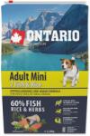 ONTARIO Adult Mini Fish & Rice 2, 25kg kutyatáp
