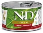 N&D dog PRIME puppy, csirke & gránátalma konzerv 140 g