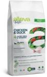Alleva kutya kölyök & junior közepes csirke 12 kg